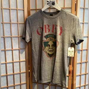 Vintage Obey Ortgen Genuine Article 1989 T-Shirt Made in USA Men's Size Medium